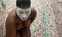 ebony twerks on giant cock