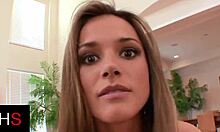 Beautiful young girl rides huge black cock in cowgirl position