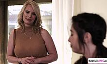 big tits milf ass licking and facesitting teen stepdaughter 😘