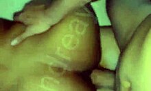 Girlfriend so tight she removes condom from best friend during double fuck