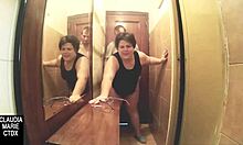 Spanish Fatty Gets Pounded Between Two Walls