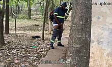 Outdoor Bareback Sex With Amateurs!