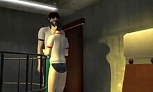 Cute Student with Big Tits Fucked in Car