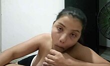 Hot colombian maid waits in the kitchen. She kisses and talks dirty with her old friend.