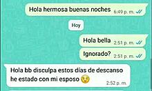 I Seduce Stepdad by Chat Until He Fucks Me