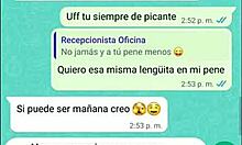 I Seduce Stepdad by Chat Until He Fucks Me