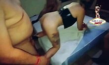 Wife Prostitute In Gangbang Gets Doggystyle Banging Blowjob Oral Bent Over