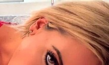 Blonde Sucks Boyfriend's Monster Cock Then Bends Over For Doggystyle Fuck