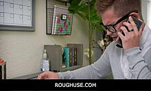 roughuse black teen stepsister james cameron with nicky rebel