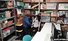 Kylie martin sucks the police officer's cock as punishment