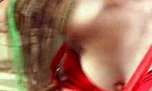 petite babe was put on leash and fucked in ass until filled with cum