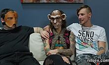 Kinky Teen Undergoes Harsh Anal Therapy in Loony Bin