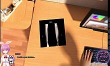 lust academy featuring curvy teen with huge boobs in 3d