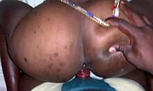 Santase Girl Emelia Enjoys Massive Doggy From Fuckboy In Bent Over Position