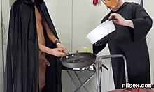 horny teen 18+ie is taken in anal madhouse for awkward therapy