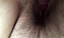 Intense Amateur Pussyjob Close-Up from Girlfriend's POV