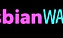 Lez doctor chick lures cute babe patient into steamy muff diving.