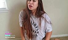 i'm a ditzy latina teen with braces riding dildo to orgasm