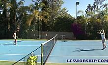 I'm Sarah Vandella the MILF seduced by lesbian teen 18+ in hot tub with big tits