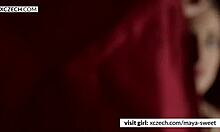 Artistic depiction of Czech teen beauty in European nude style.