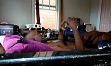 is that fat thot in texas fucking in a homemade ebony threesome with shaved pussy?