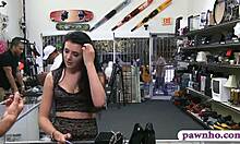 Babe Sells Ring Gets Banged Hard