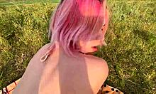 that picnic turned wild with some unexpected fun in public, you won't believe it