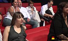 AMATEURS ENGAGE IN INTENSE HD GROUP ORGY AT THE PORNO CINEMA