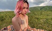 that picnic turned wild with some unexpected fun in public, you won't believe it