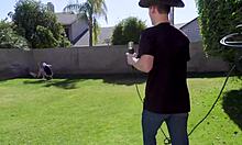 Hung Ripped Mixed Teen 18+ Faces Phat Ass Latina Challenge