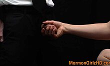mormon teen gets her pussy railed missionary style