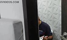 Samara And Bony Touch In Bathroom While Stepdad Is Away