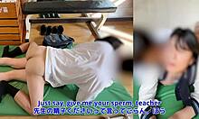 In this drama, Lina gets verbally abused by the teacher with dirty talk and creampie.