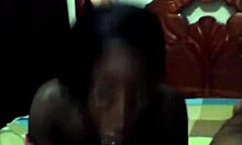 I’m obsessed with this ebony teen’s non-stop deepthroat action!