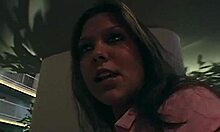 She COMES to VISIT him in the HOTEL-FLAT - and then she GETS FUCKED hard.