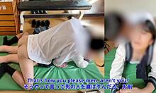 In this drama, Lina gets verbally abused by the teacher with dirty talk and creampie.