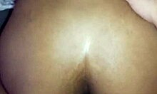 Ebony Teen's Tight Pussy Creampied By Monster Cock!