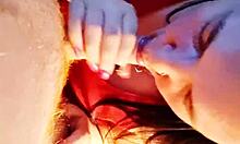 Girlfriend Sucks Cock, I Cum On Her Ass