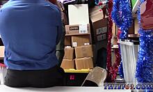 Beautiful Teen Babe Screams In Threesome!