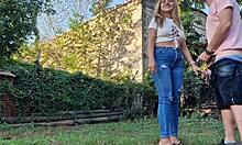 Neighbor Sucks My Dick on My Land