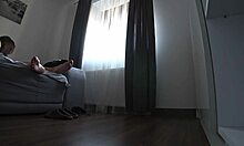 How does this wife pull off real cheating in homemade anal?