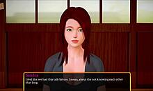 Exploring erotic game moments with My New Family 378.