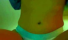 hot teen 18+ in lingerie playing solo