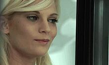 Glamcore beauty fucked before sucking cock!