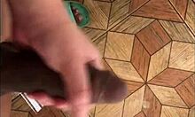 after i fucked my young cousin hard she strokes my cock so i can piss