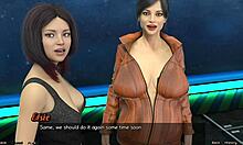 Czy gorąca MILF ma wypadek sutka w Stranded in Space 14?