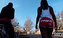 Teen 18+ Gets Attention from Tattooed Thug, Sucks Dick and Gets Plunged