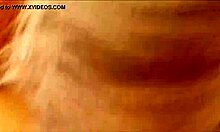 blonde chubby doll giving a perfect blowjob