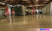 LESBIAN LATINA TEEN 18+ BALLERINAS FINGERED AND LICKED!