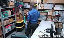 Redhead Ornella Morgan Rides Police Cock To Facial